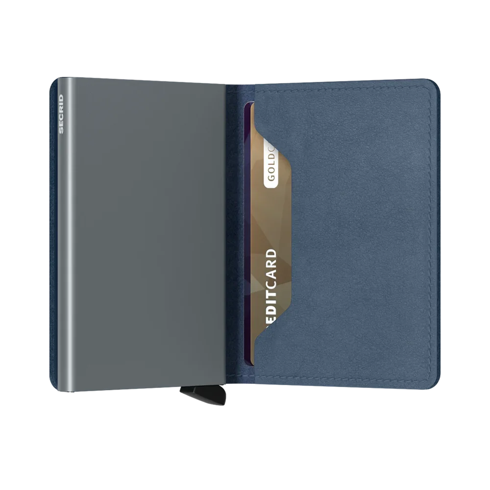 'Secrid Slimwallet - Original' in 'Ice Blue' colour