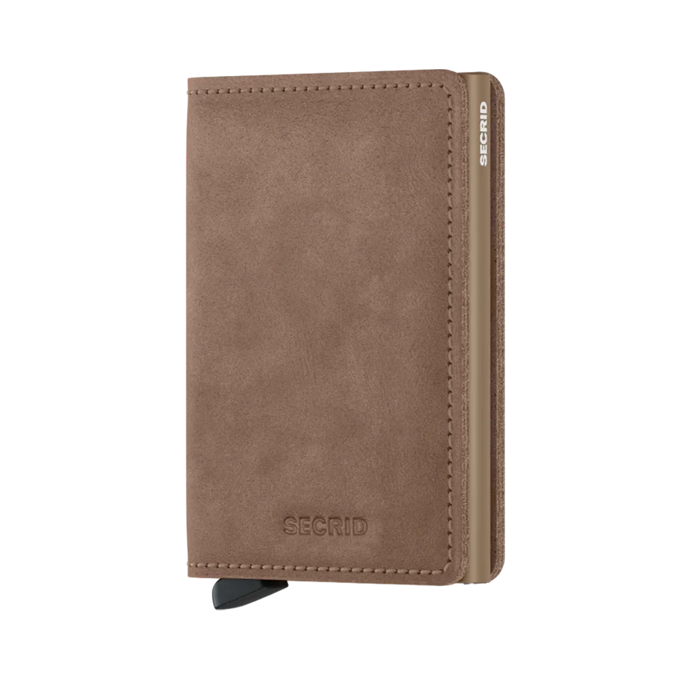 'Secrid Slimwallet - Vintage' in 'Taupe' colour