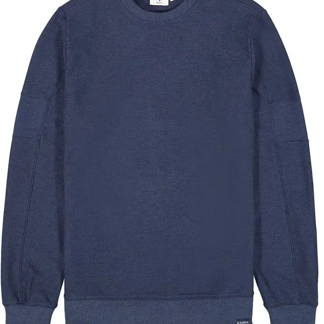 Garcia Pullover Blue Sweater - Blue - 1 - Tops - Fleece Sweaters