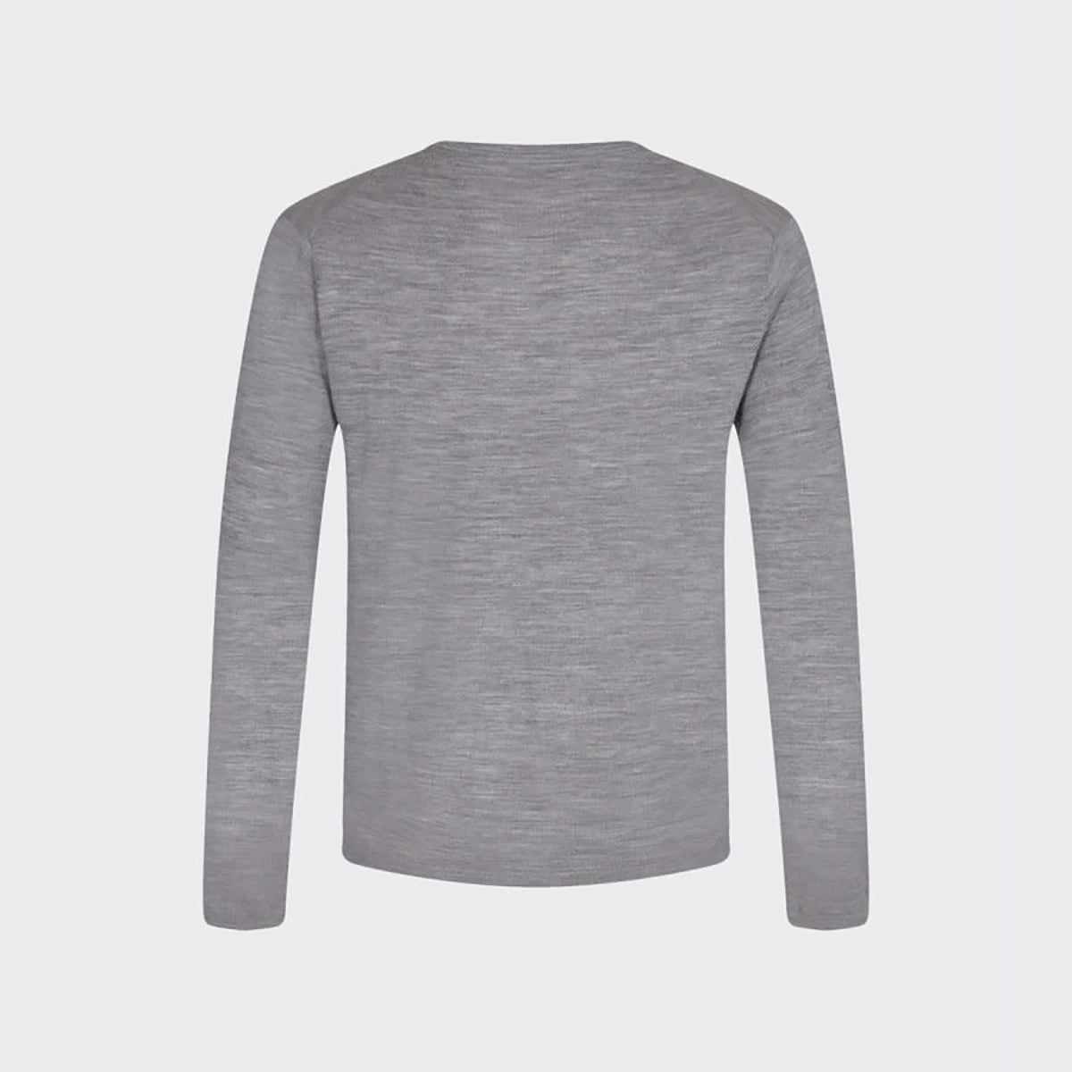 'MINIMUM Arvid 0108 Wool Jumper' in 'Grey Melange' colour
