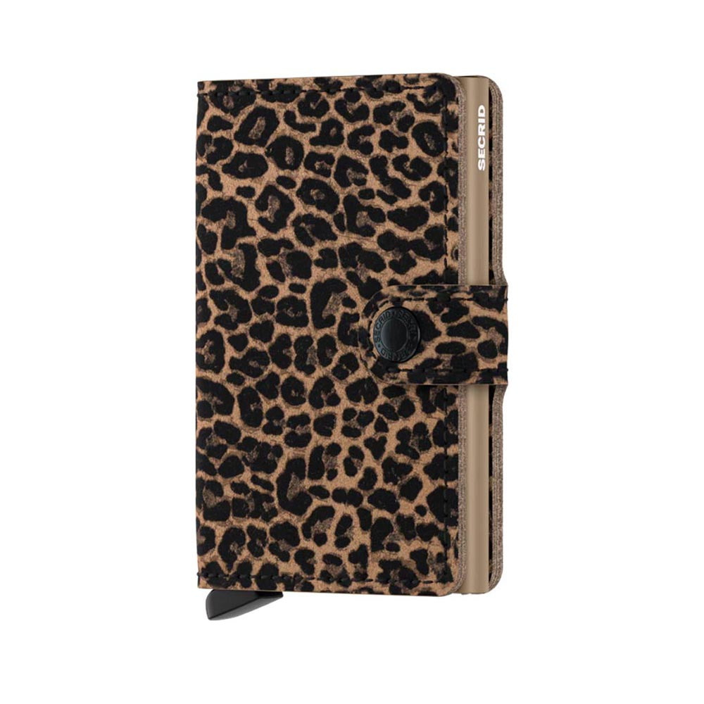 'Secrid Miniwallet - Leo' in 'Beige' colour