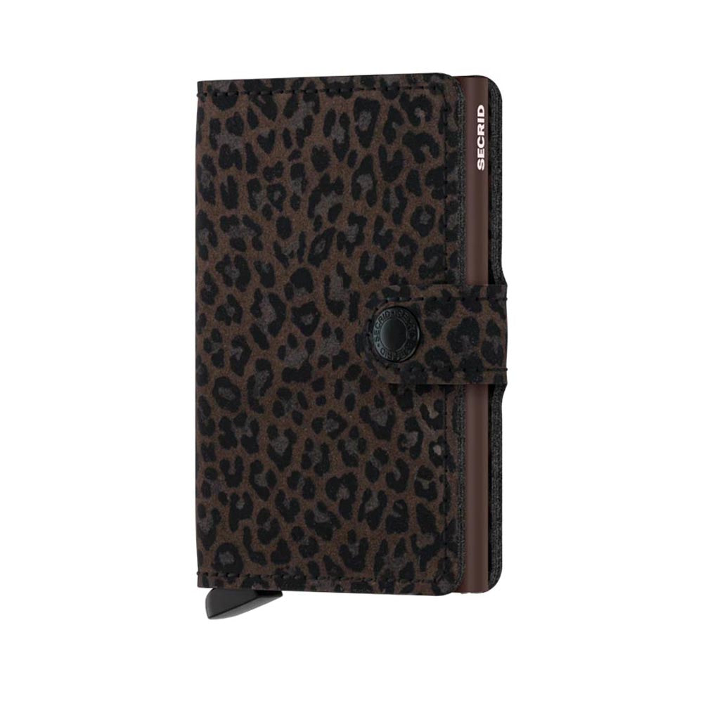 'Secrid Miniwallet - Leo' in 'Brown' colour
