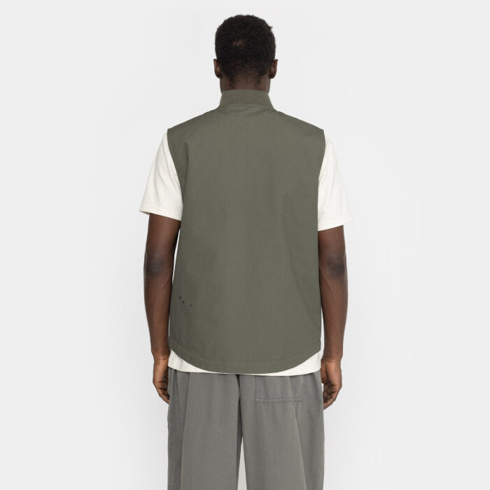 'Revolution 7832 Padded Vest' in 'Army' colour