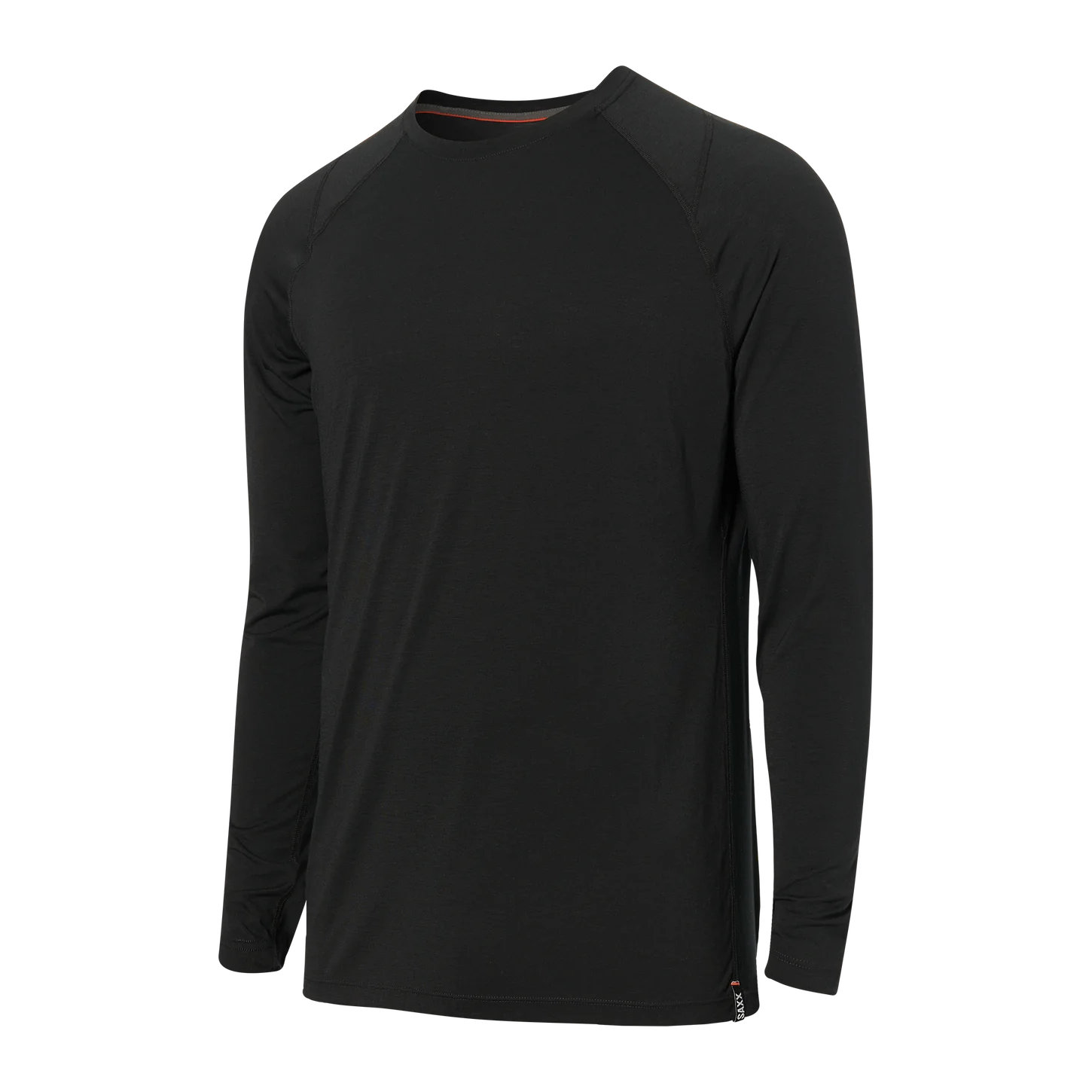 'SAXX Roast Master Mid-Weight L/S Crewneck' in 'Black' colour