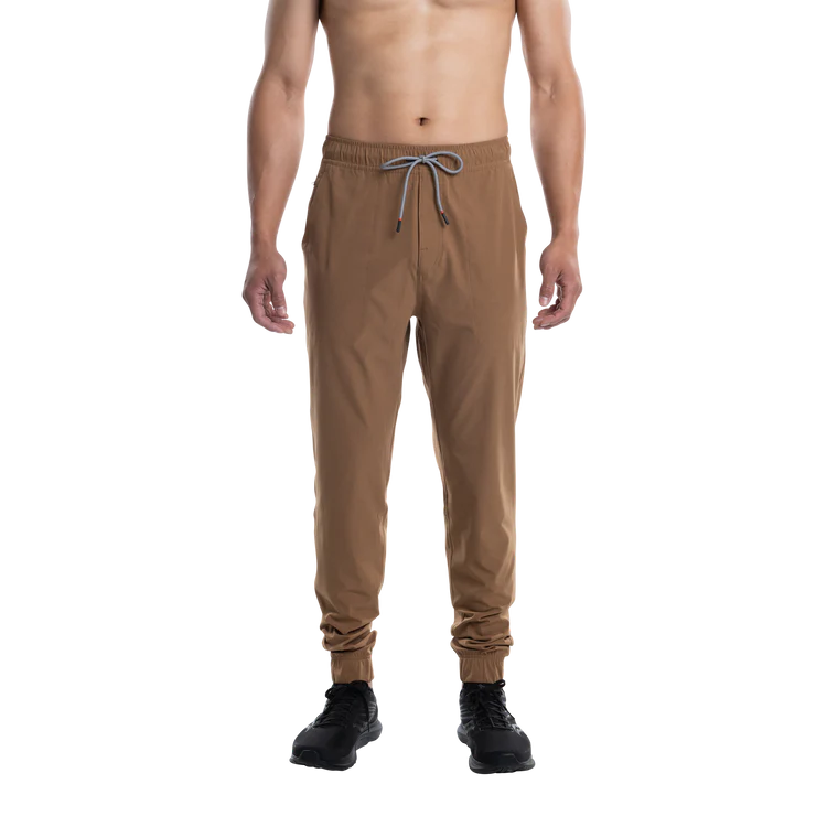 'SAXX Go To Town Jogger - Relaxed Fit' in 'Toasted Coconut' colour