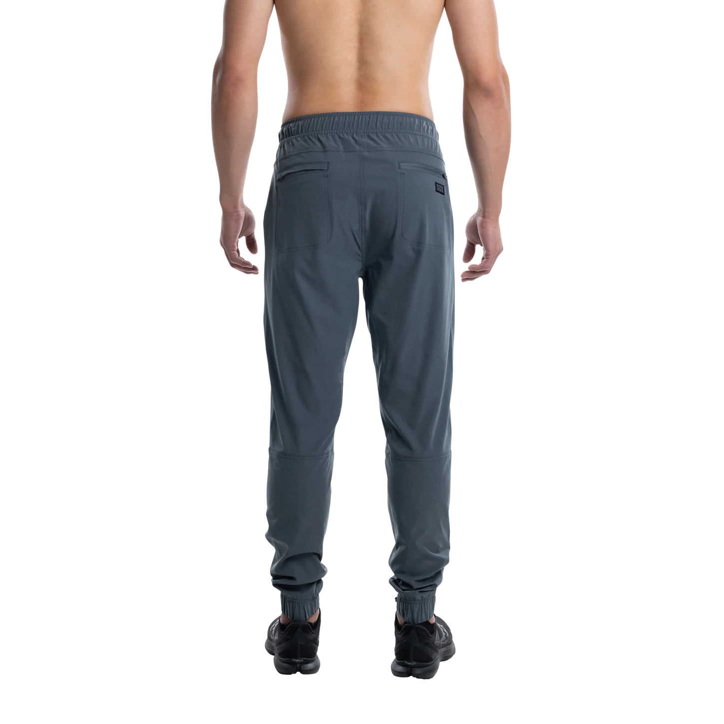 'SAXX Go To Town Jogger - Relaxed Fit' in 'Turbulence Heather Grey' colour