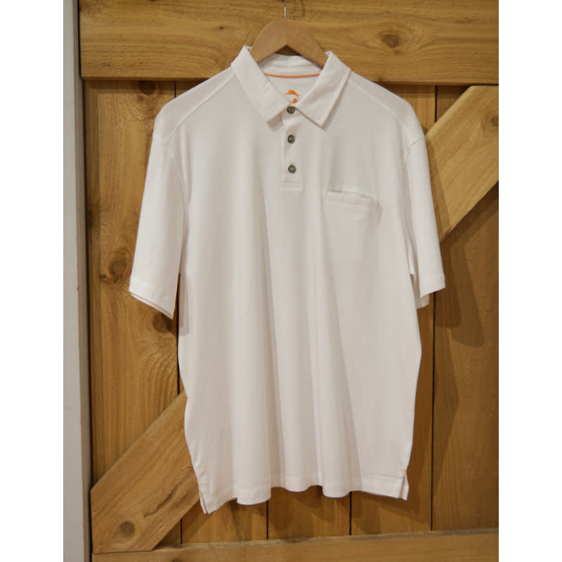 'Tommy Bahama Malta Beach Polo' in 'White' colour