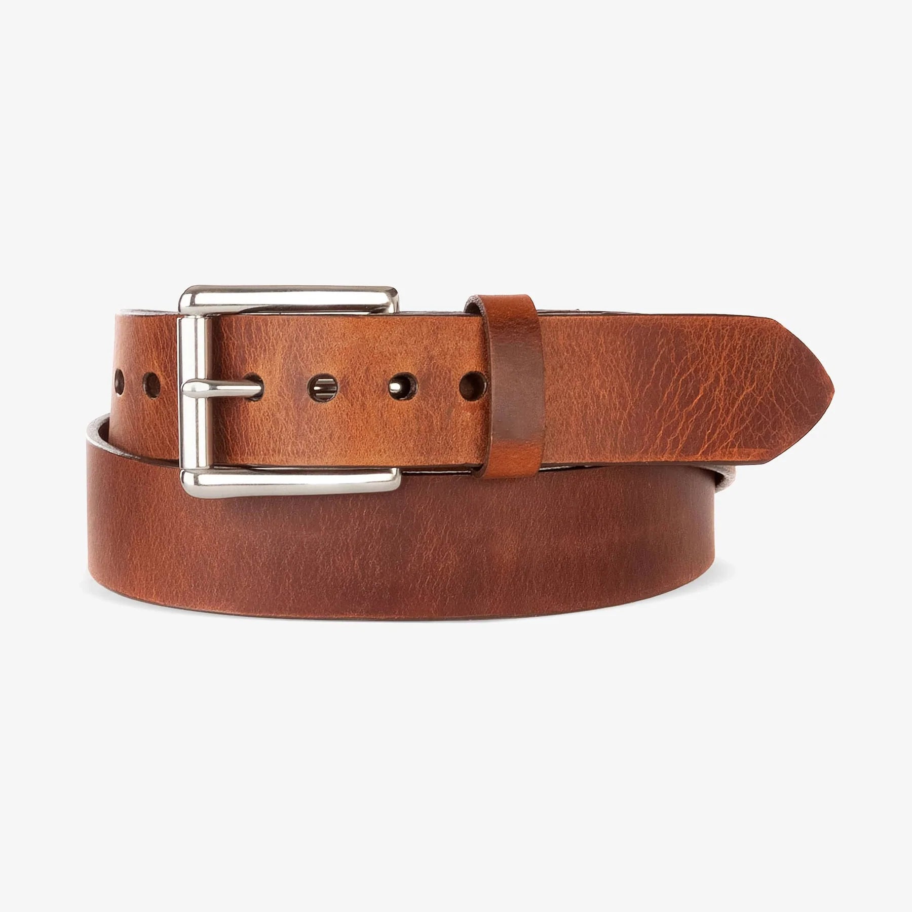 Brave Leather Classic Bridle Belt Brandy
