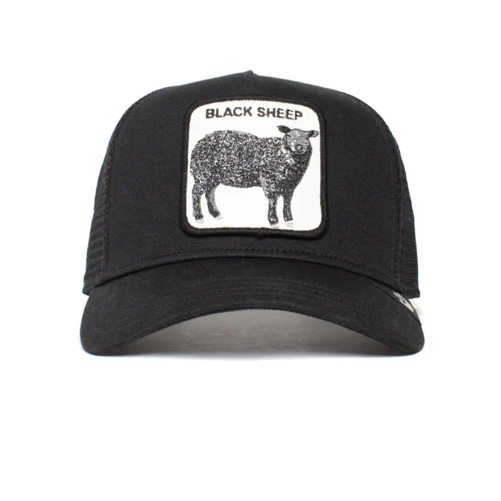 'Goorin Bros. The Black Sheep Trucker Hat' in 'Black' colour