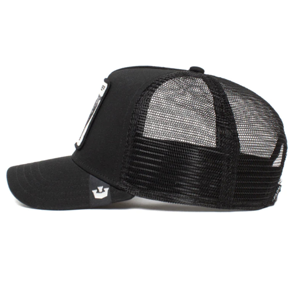 'Goorin Bros. The Black Sheep Trucker Hat' in 'Black' colour