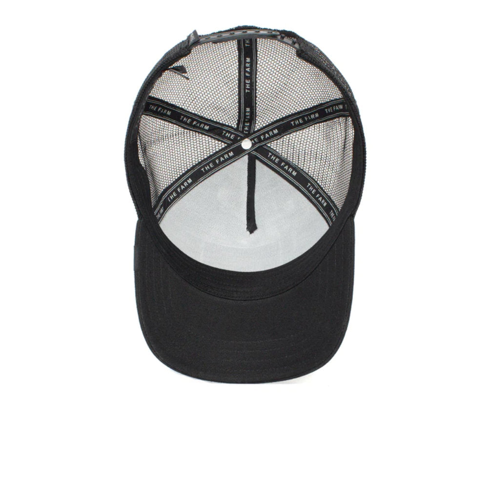 'Goorin Bros. The Black Sheep Trucker Hat' in 'Black' colour
