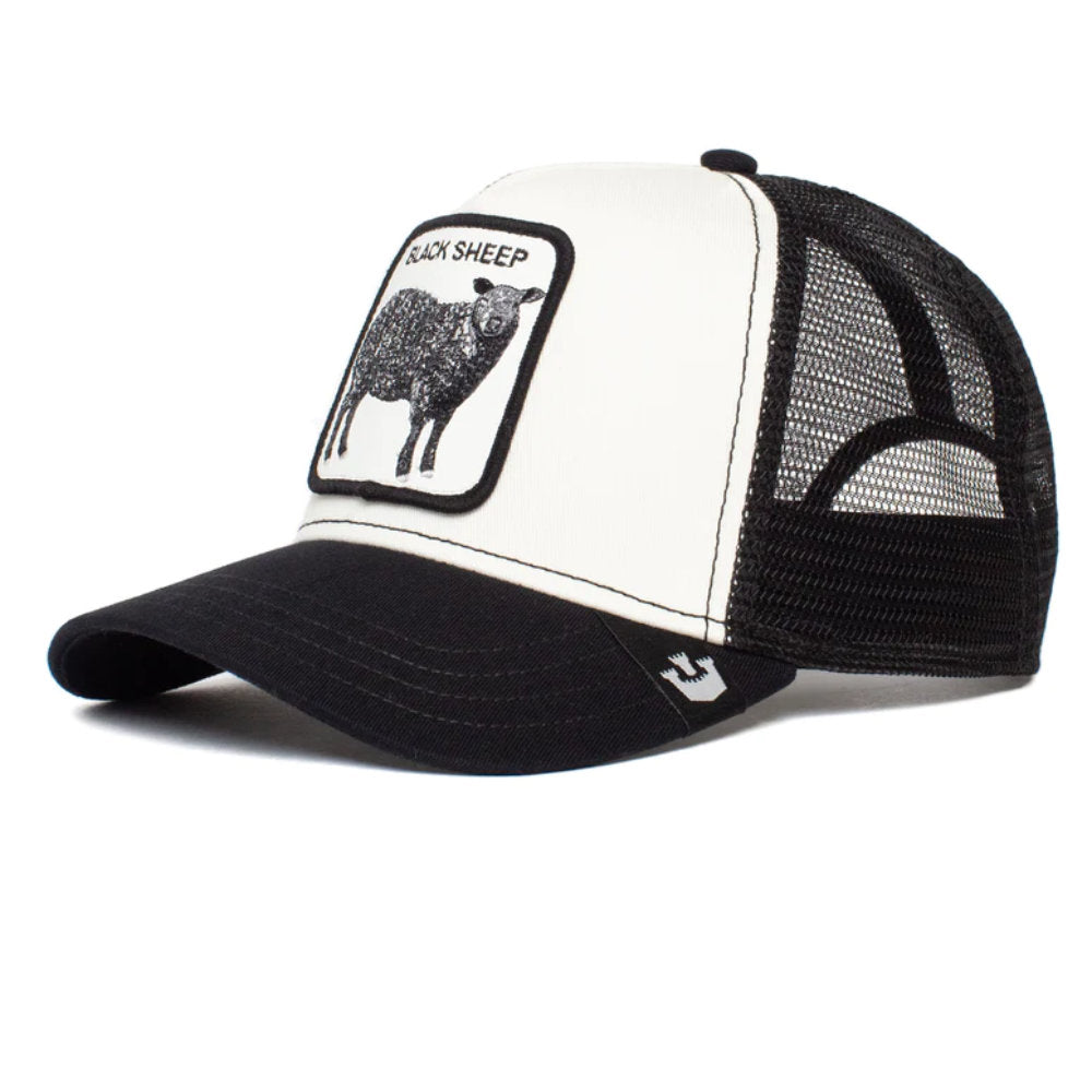 'Goorin Bros. The Black Sheep Trucker Hat' in 'White' colour