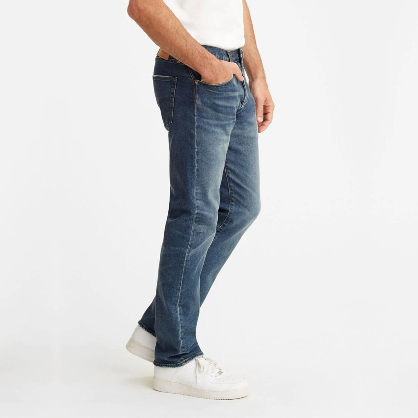 'Levis 501 Original Fit Jeans' in 'Unicycle' colour