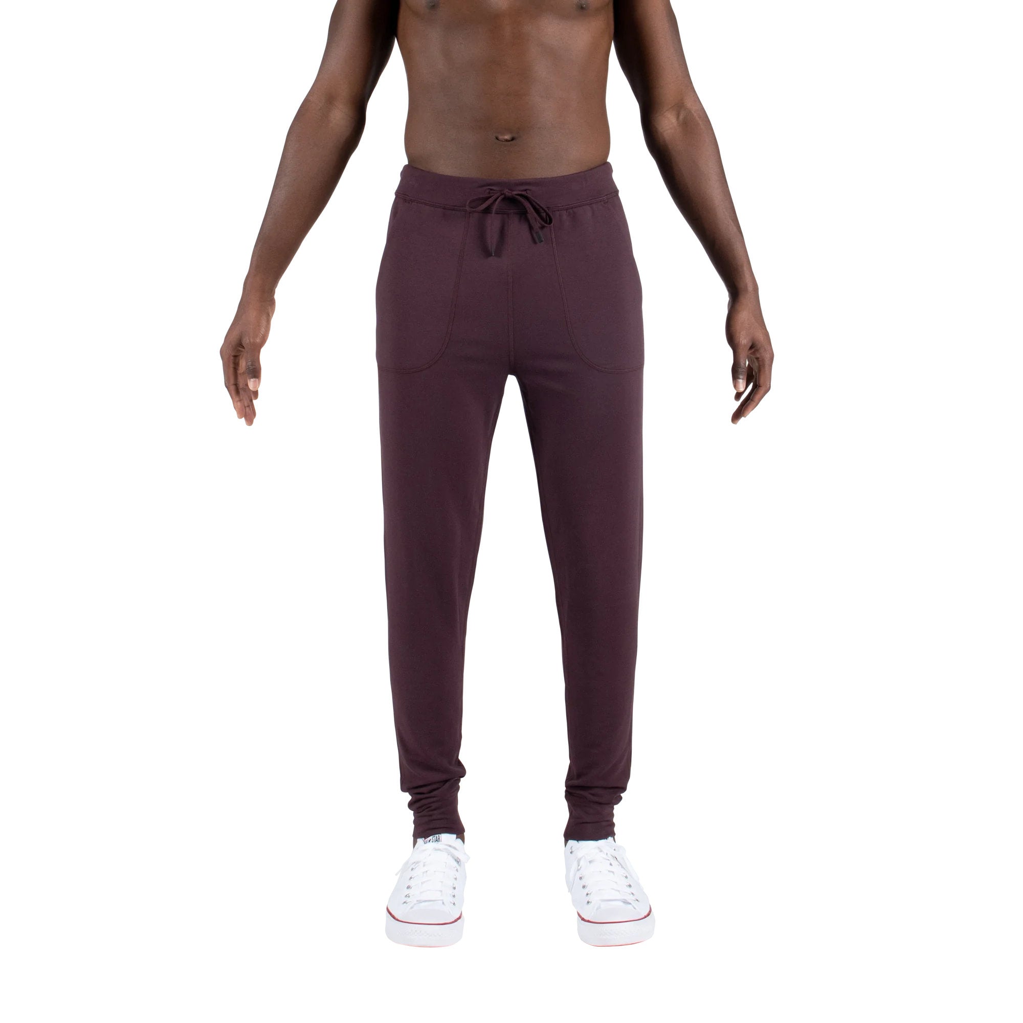 'SAXX 3Six Five Pants' in 'Fudge' colour