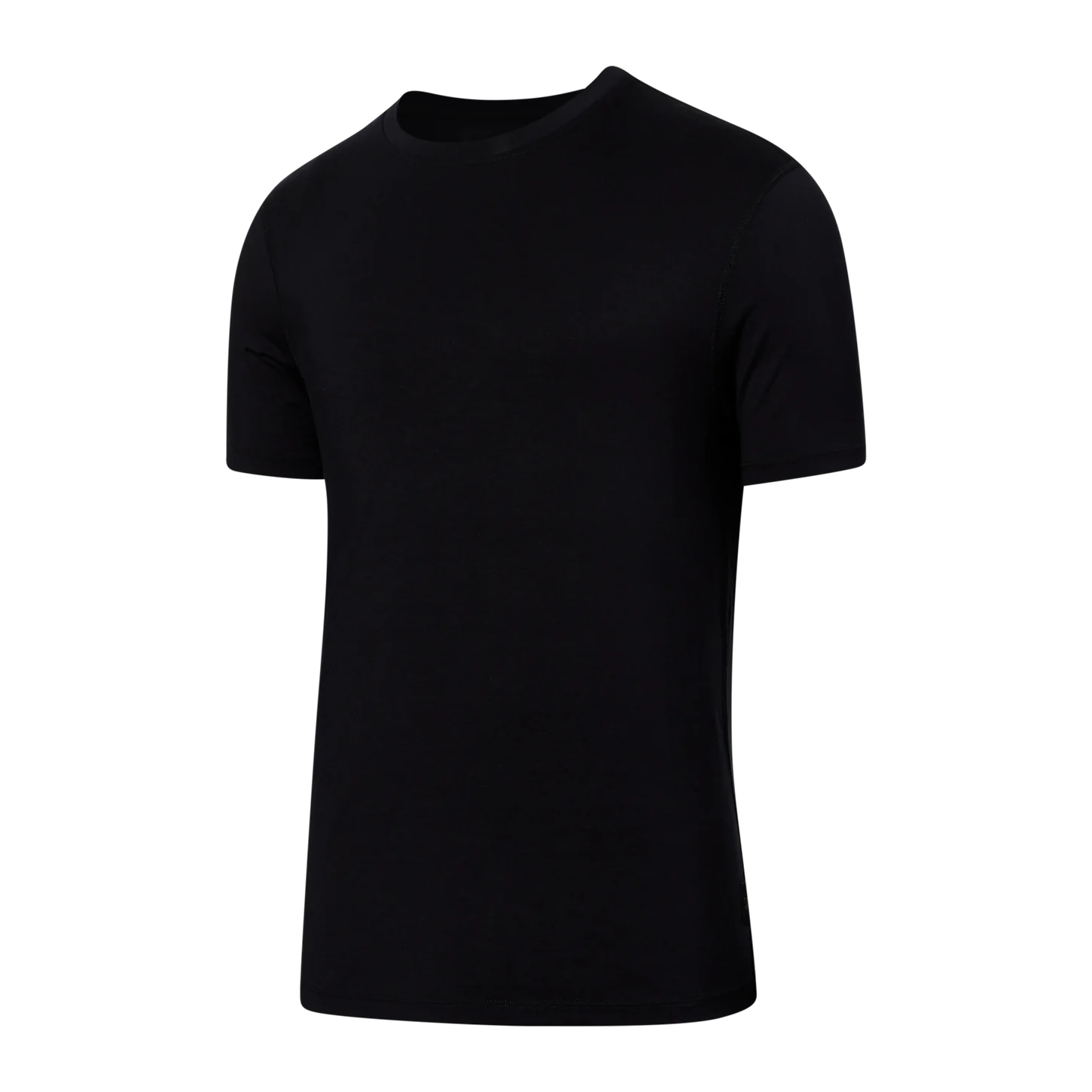 'SAXX 22nd Century Silk Tee' in 'Black' colour