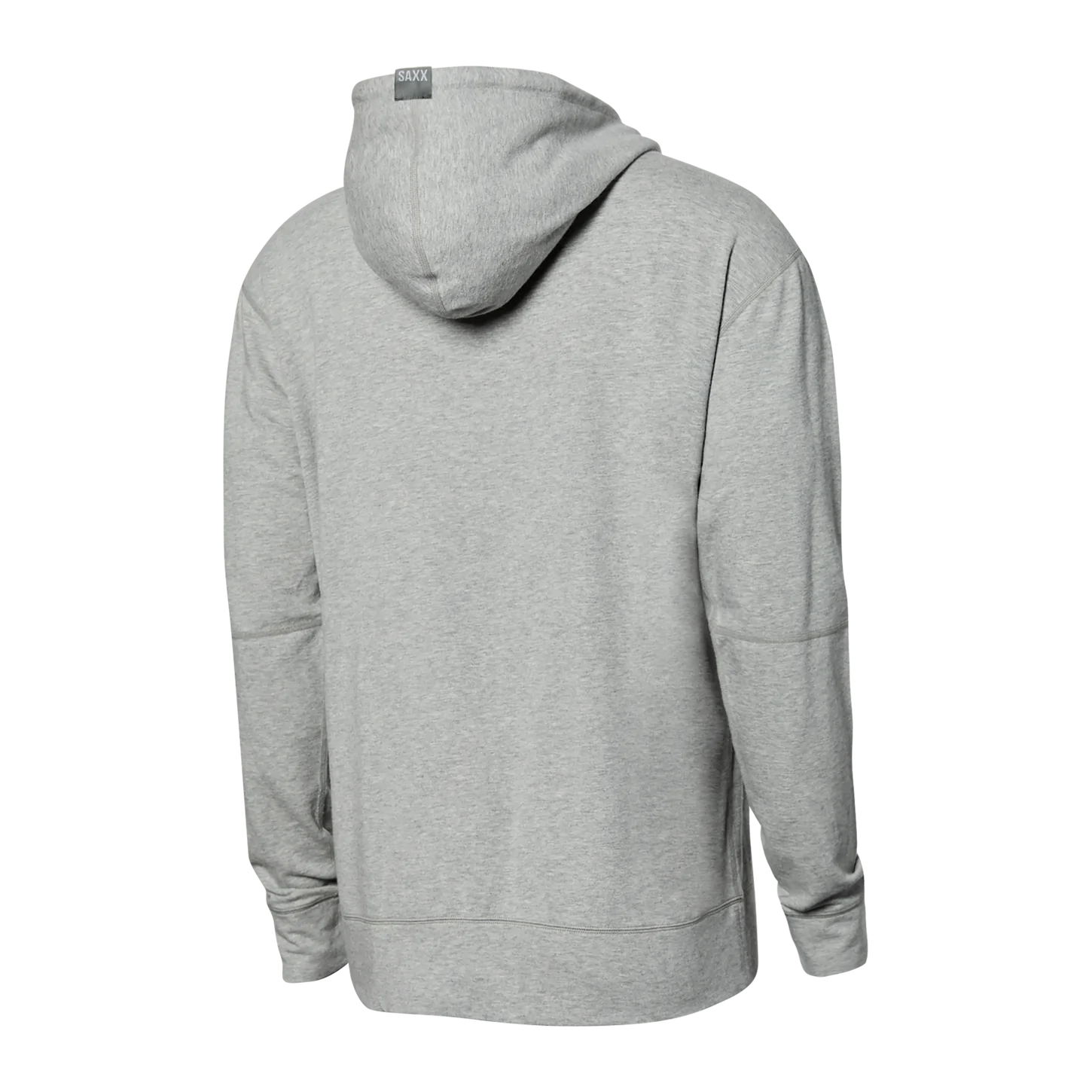 'SAXX 3Six Five Hoodie' in 'Ash Grey Heather' colour
