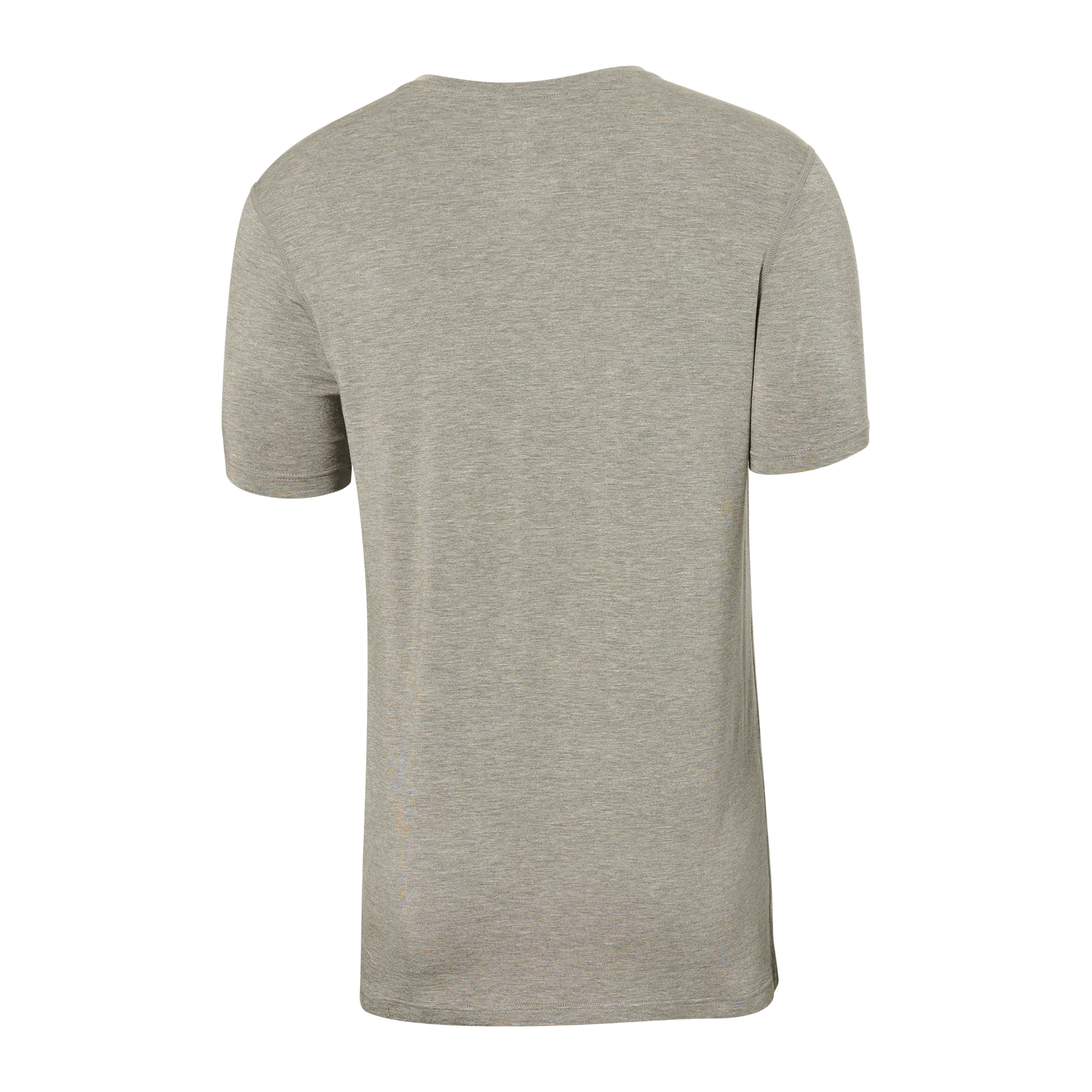 'SAXX Sleepwalker S/S Pocket Tee' in 'Dark Grey Heather' colour