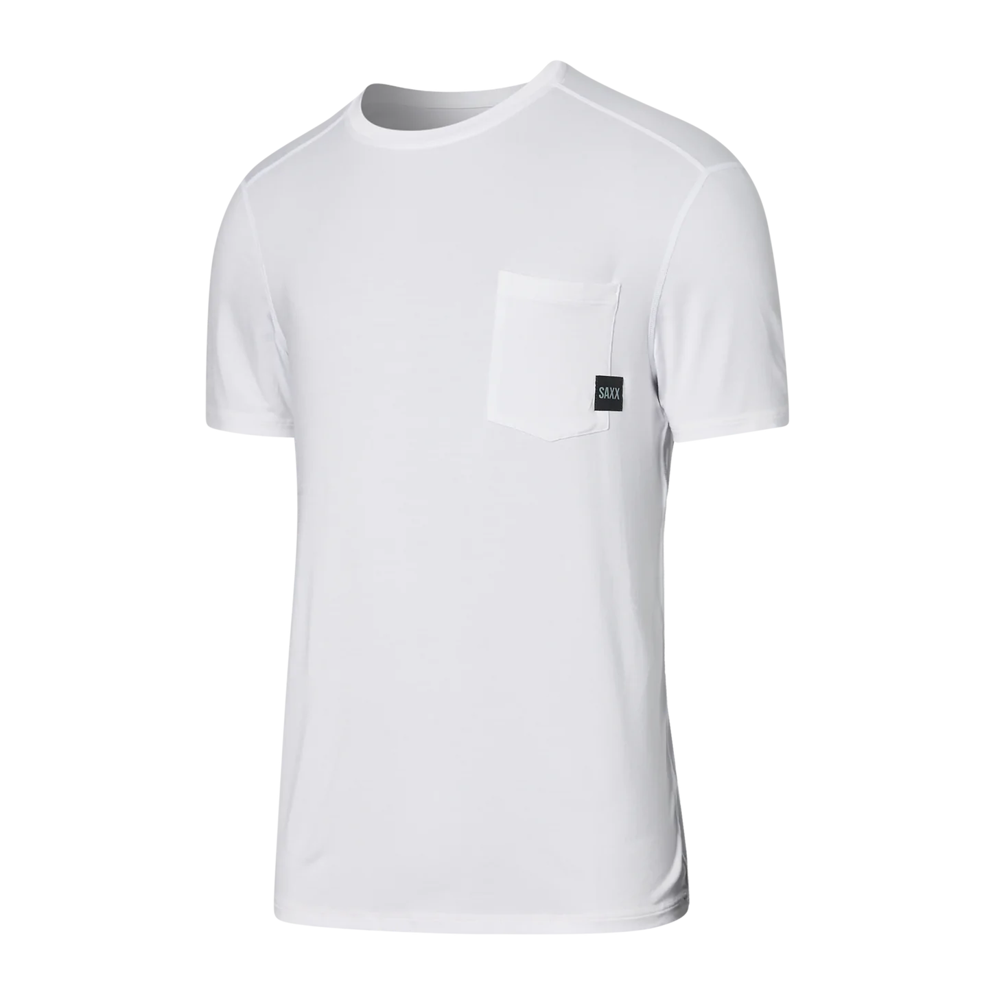 'SAXX Sleepwalker S/S Pocket Tee' in 'White' colour