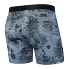 SAXX 22nd Century Silk Boxer Brief - Foile Toile - Blue - 2 - Underwear - Boxer Briefs