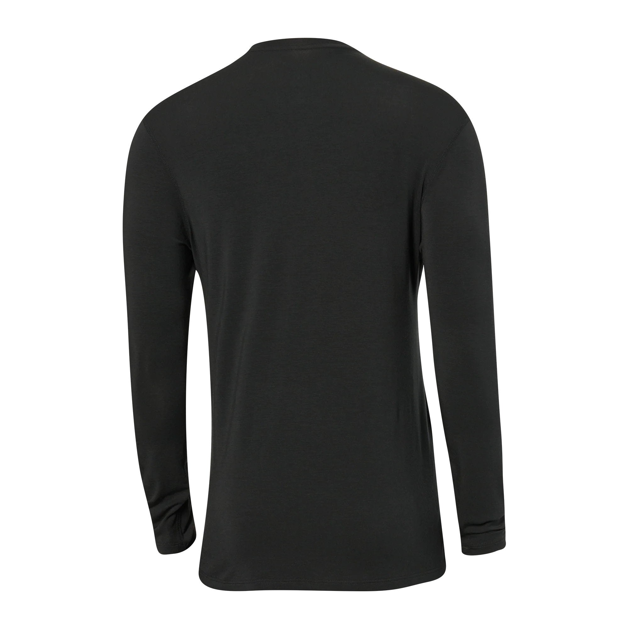 'SAXX Sleepwalker L/S Pocket Tee' in 'Black' colour