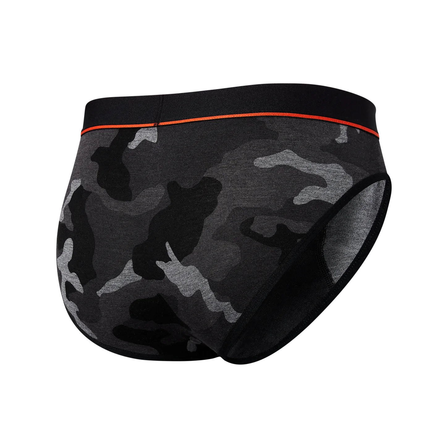 'SAXX Ultra Super Soft Brief - Supersize Camo' in 'Black' colour