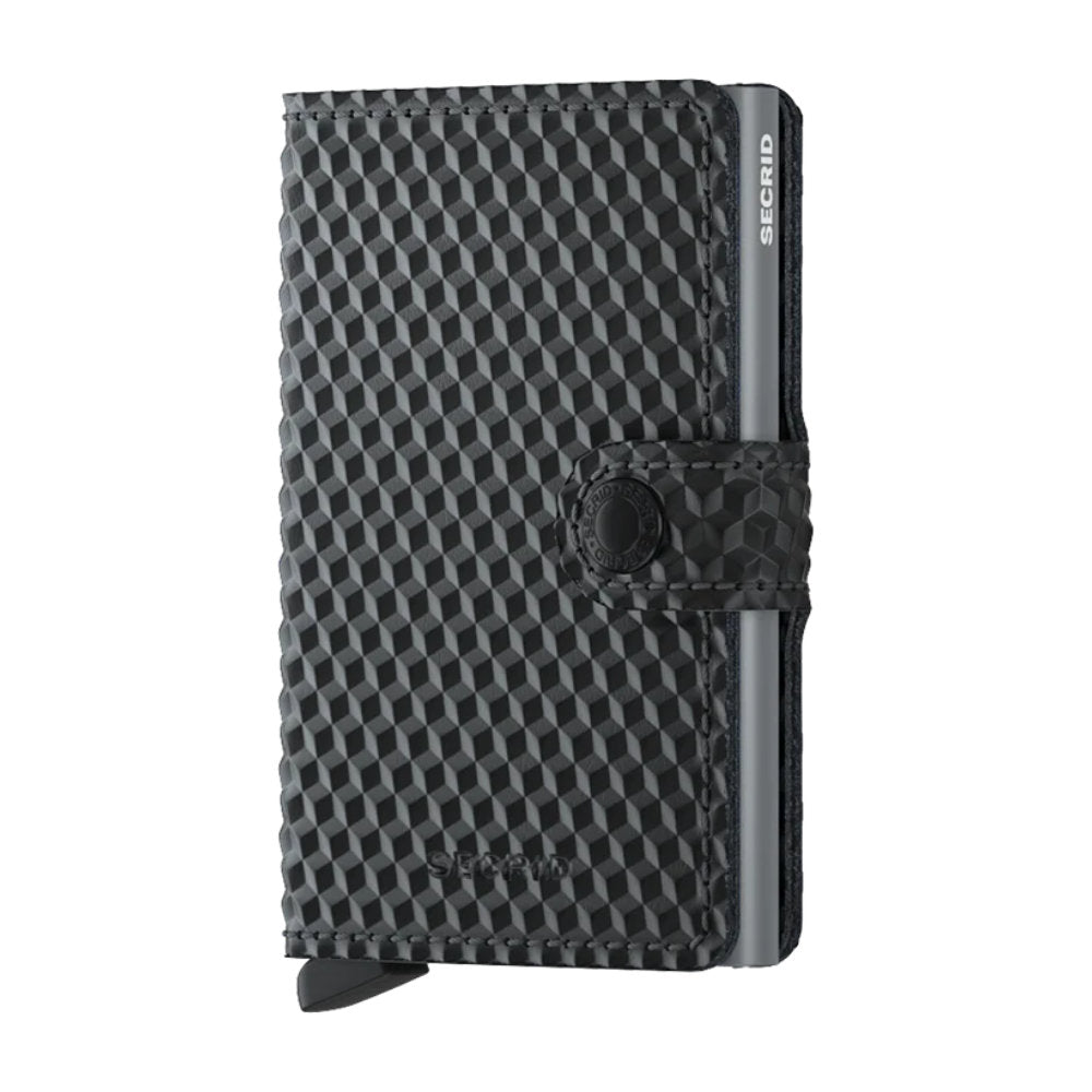 'Secrid Miniwallet - Cubic' in 'Black-Titanium' colour