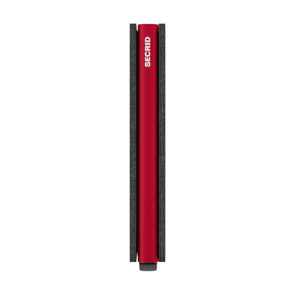 'Secrid Slimwallet - Optical' in 'Black-Red' colour