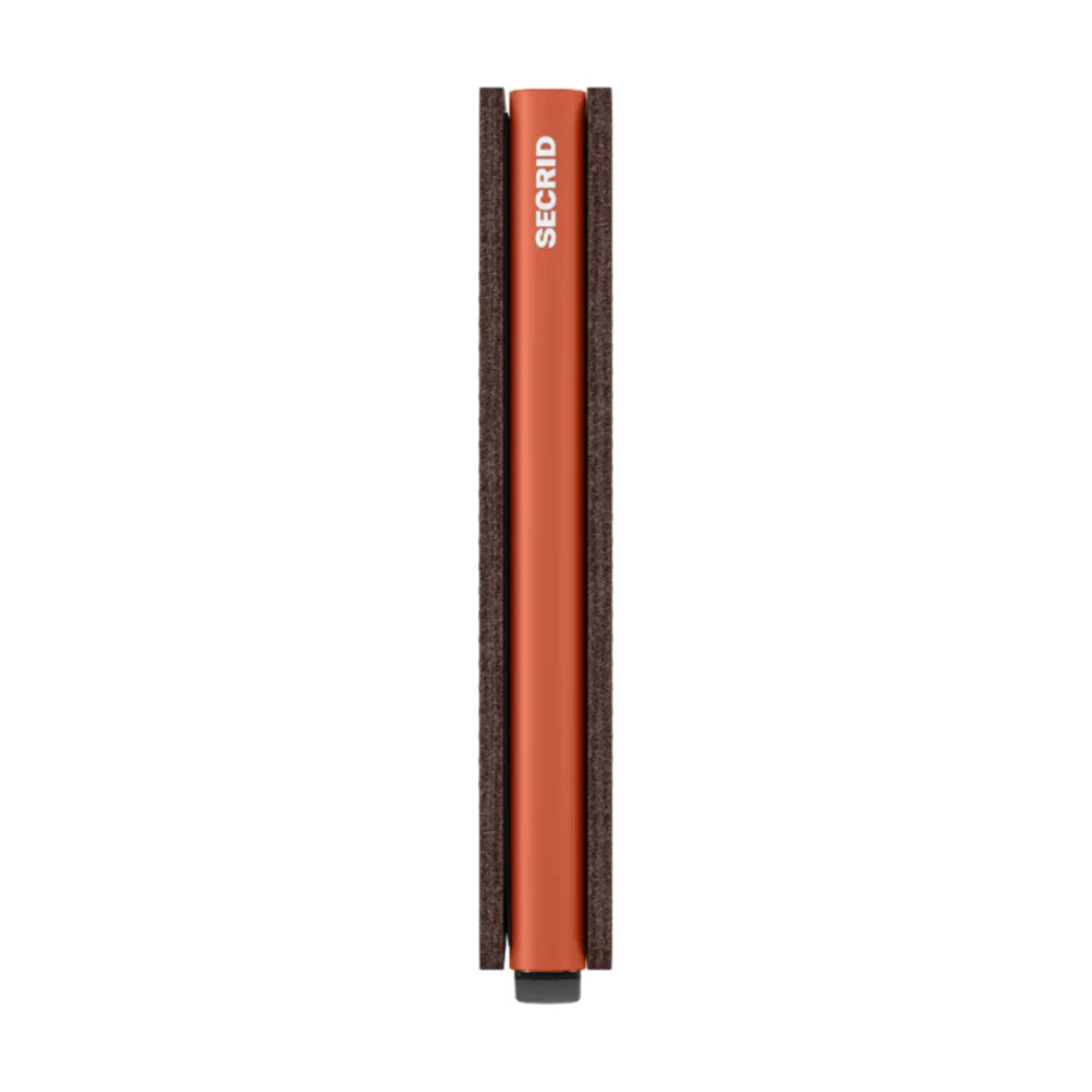 'Secrid Slimwallet - Optical' in 'Brown-Orange' colour