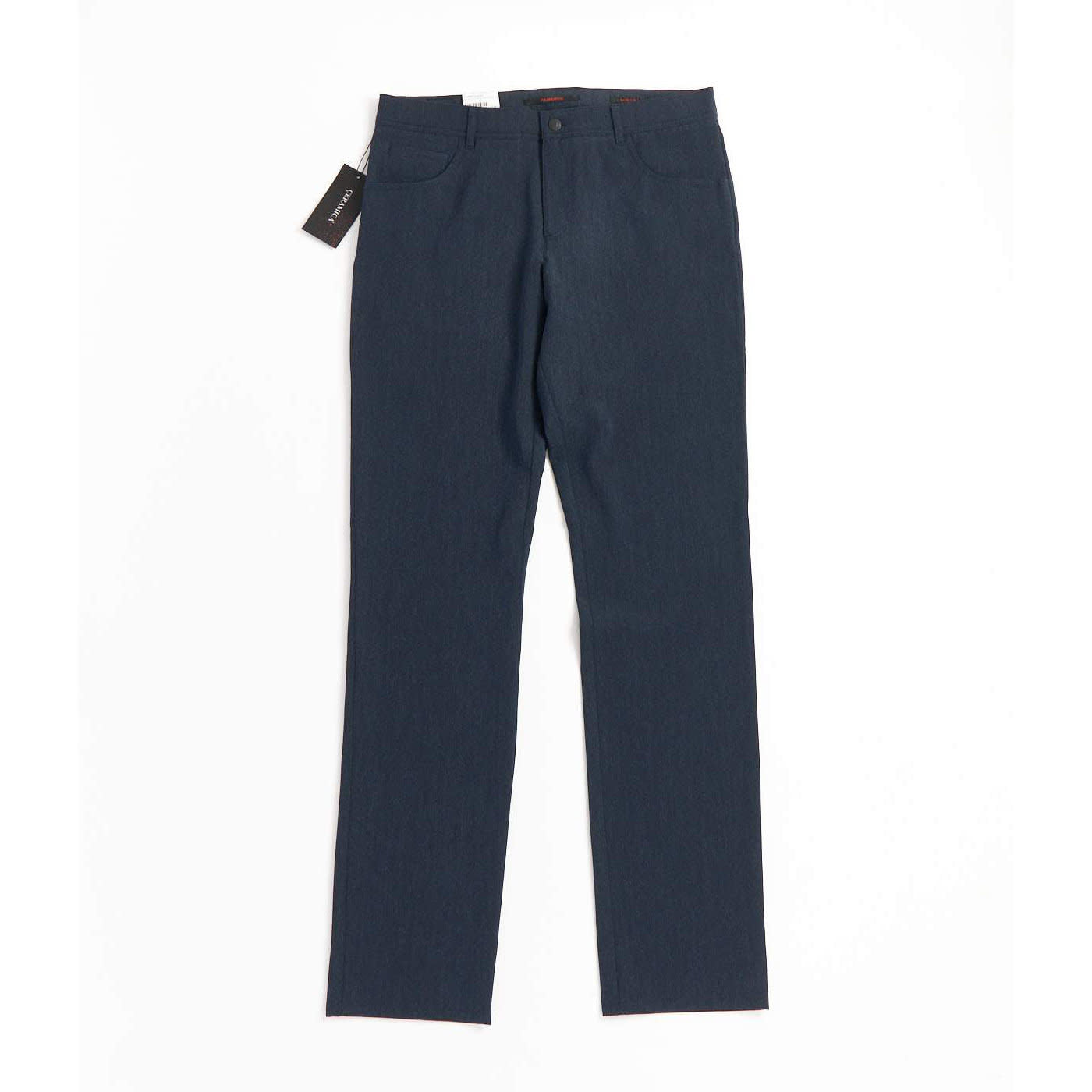 'Alberto Stone Modern Fit Ceramica Dress Pants' in 'Dark Blue' colour