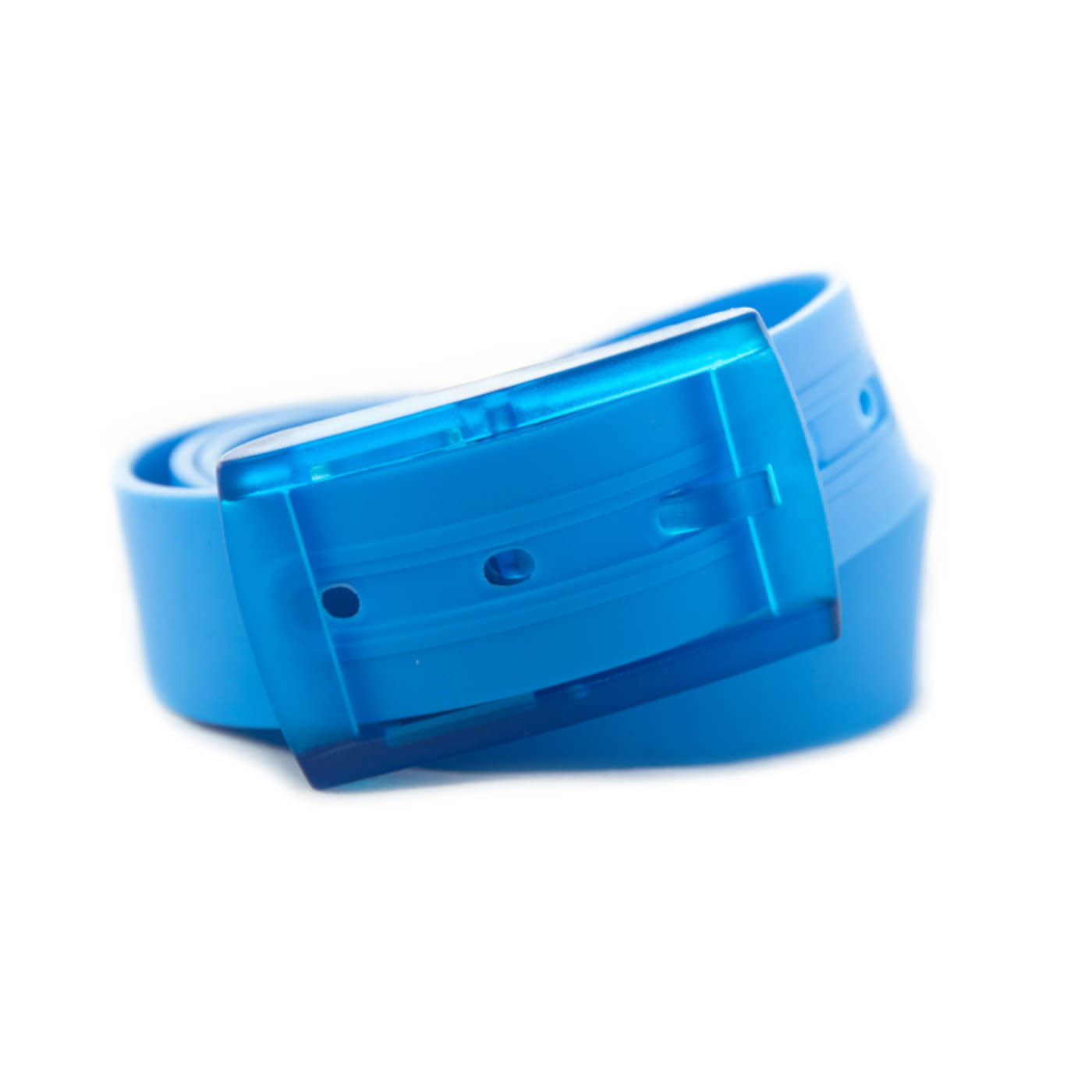 'Borel Nickel Free Silicone Belt' in 'Blue' colour