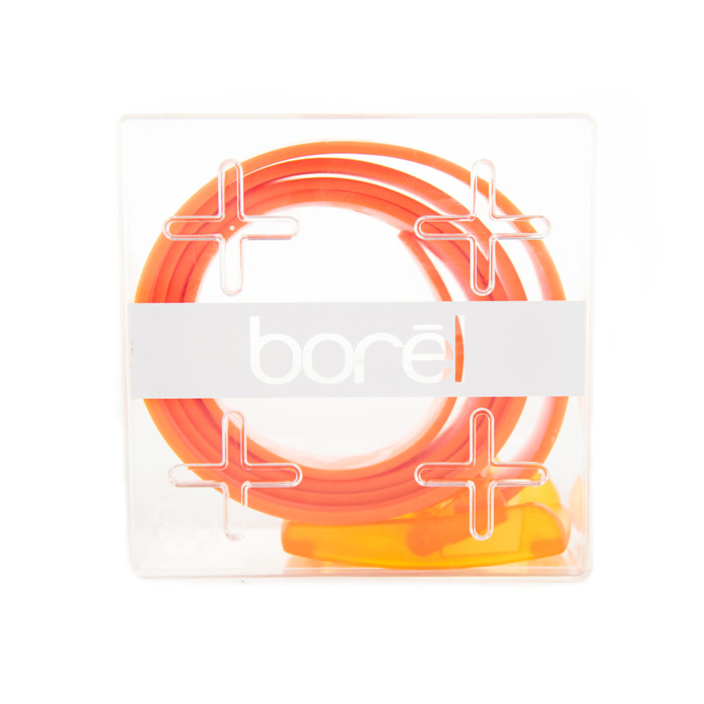 'Borel Nickel Free Silicone Belt' in 'Orange' colour
