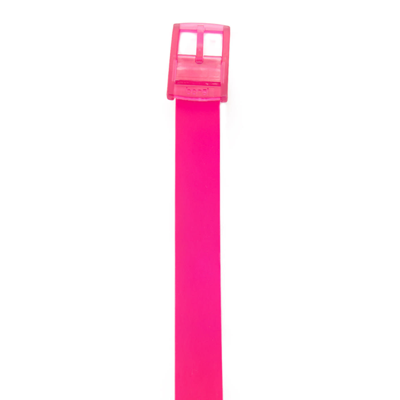 'Borel Nickel Free Silicone Belt' in 'Pink' colour