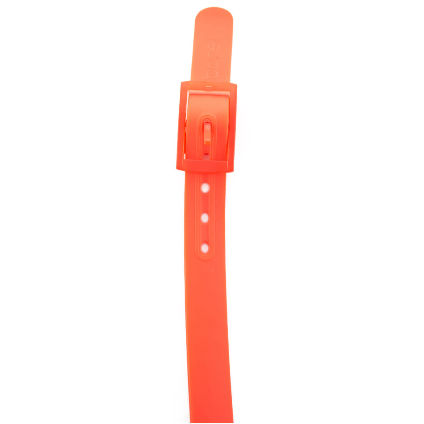 'Borel Nickel Free Silicone Belt' in 'Red' colour