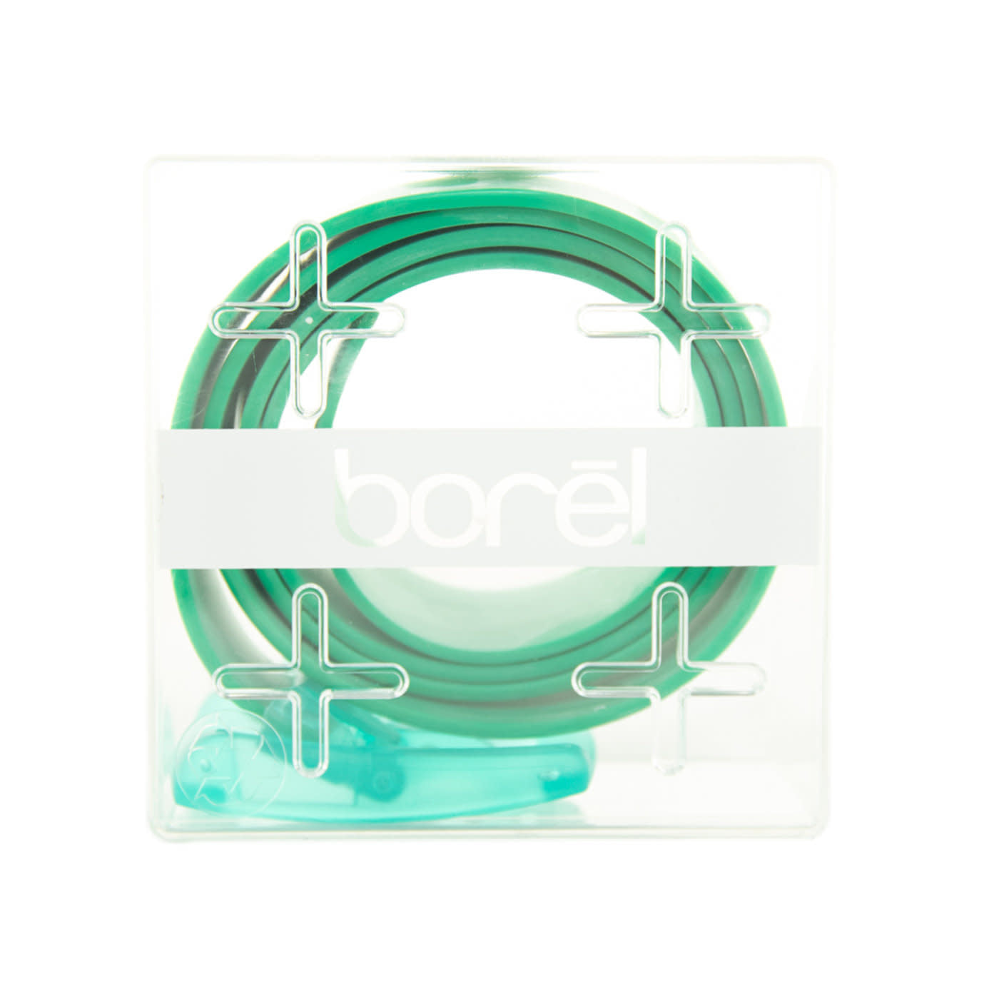 'Borel Nickel Free Silicone Belt' in 'Teal' colour