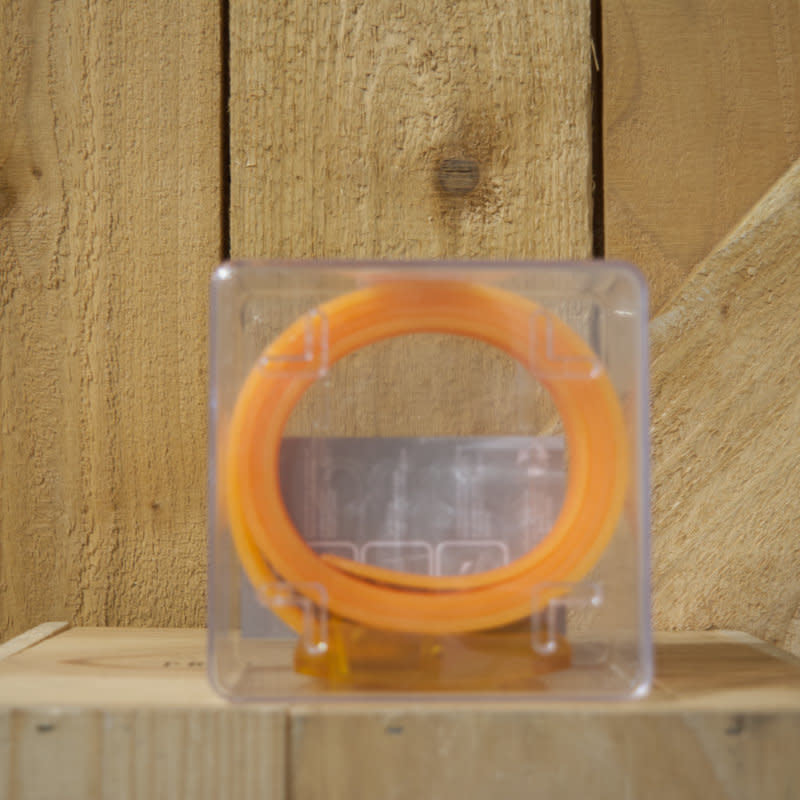 'Borel Youth Nickel Free Belt' in 'Orange' colour