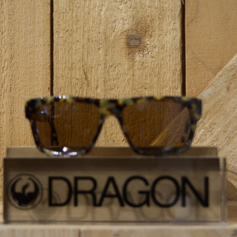 'Dragon Viceroy Sunglasses' in 'Retro Tort W/ Bronze' colour