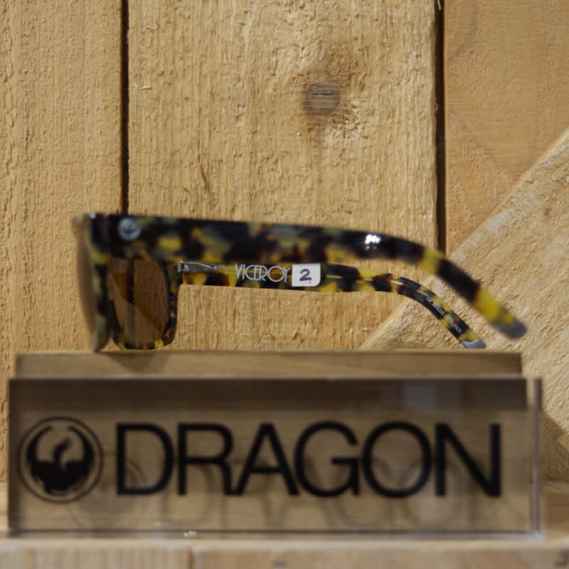 'Dragon Viceroy Sunglasses' in 'Retro Tort W/ Bronze' colour
