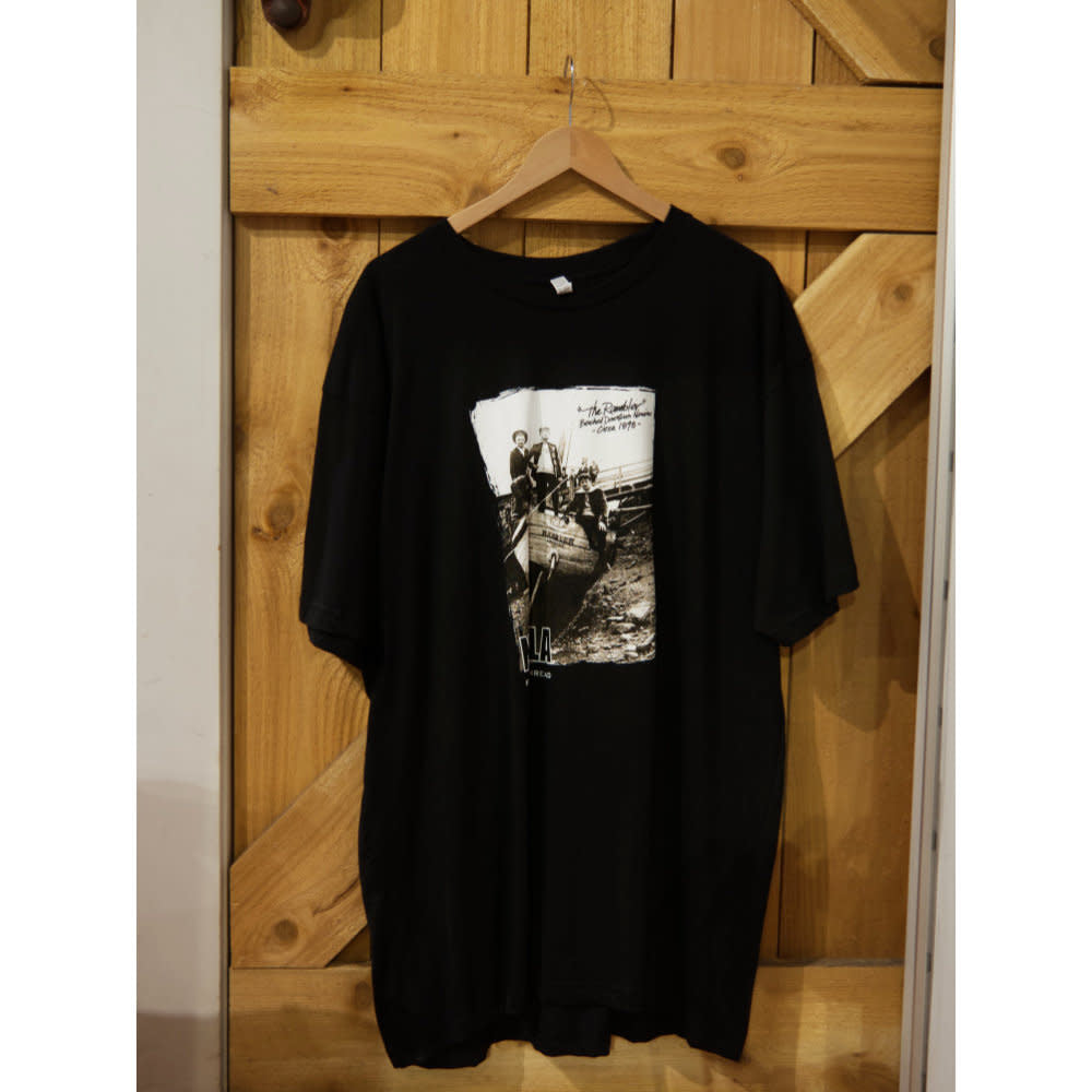 'NYLA Fresh Thread Nanaimo Heritage Tee - Rambler' in 'Black' colour