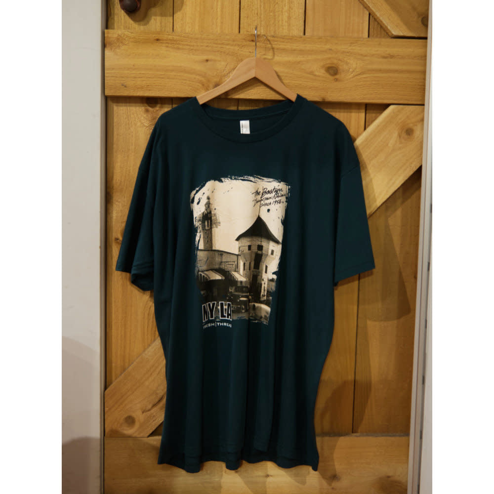 'NYLA Fresh Thread Nanaimo Heritage Tee - Bastion 1956' in 'Green' colour