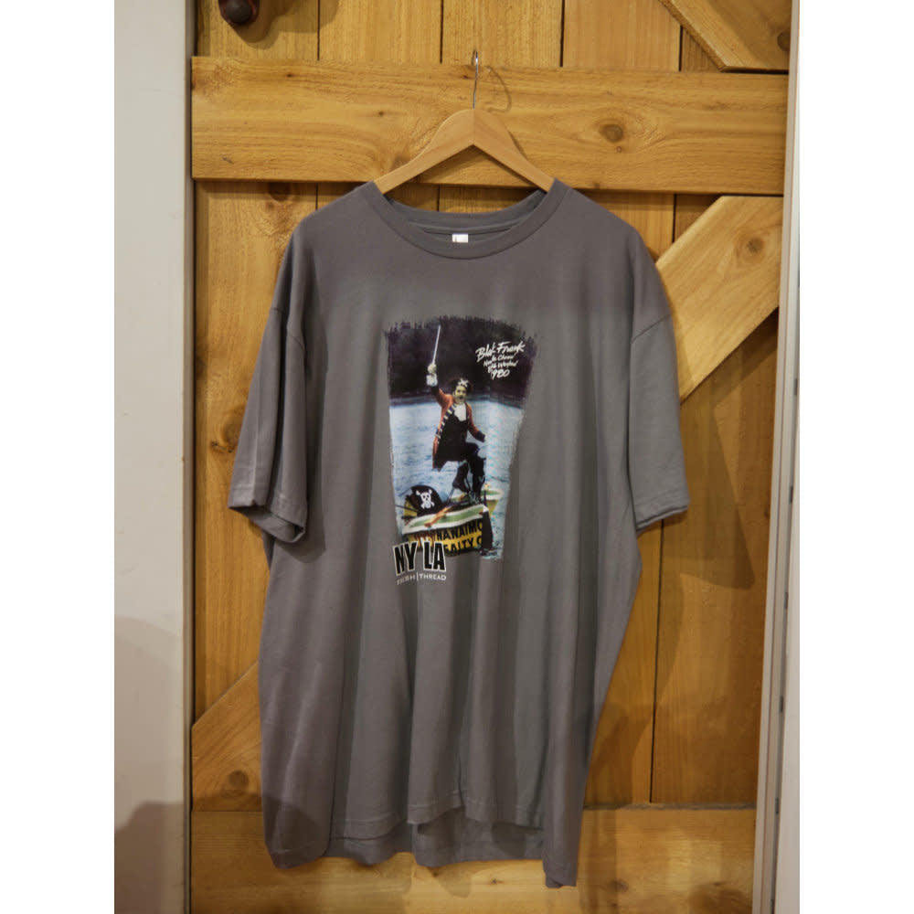 'NYLA Fresh Thread Nanaimo Heritage Tee - Frank Ney' in 'Concrete' colour