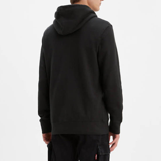 'Levis Logo Pullover Hoodie' in 'Black' colour