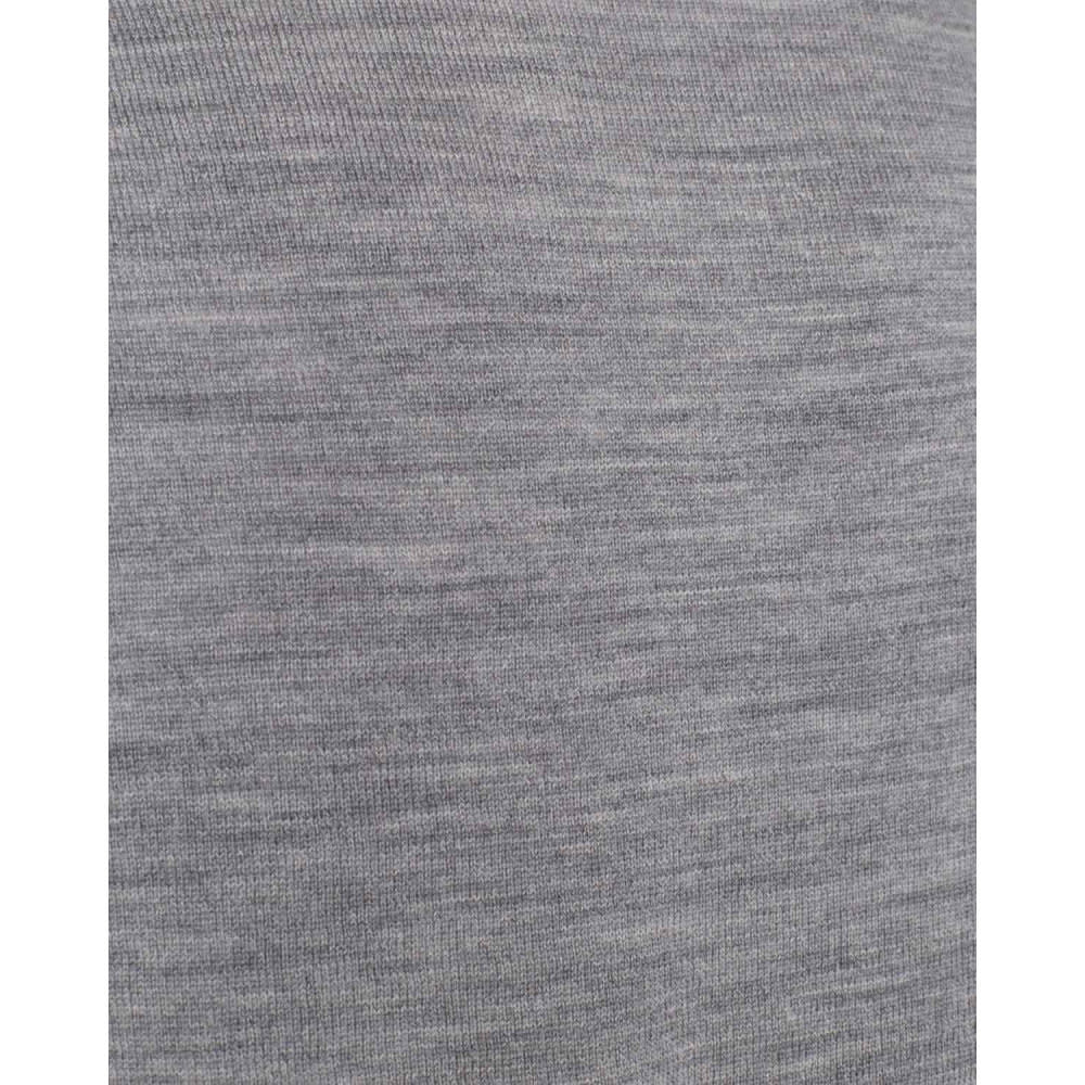 'MINIMUM Arvid 0108 Wool Jumper' in 'Grey Melange' colour