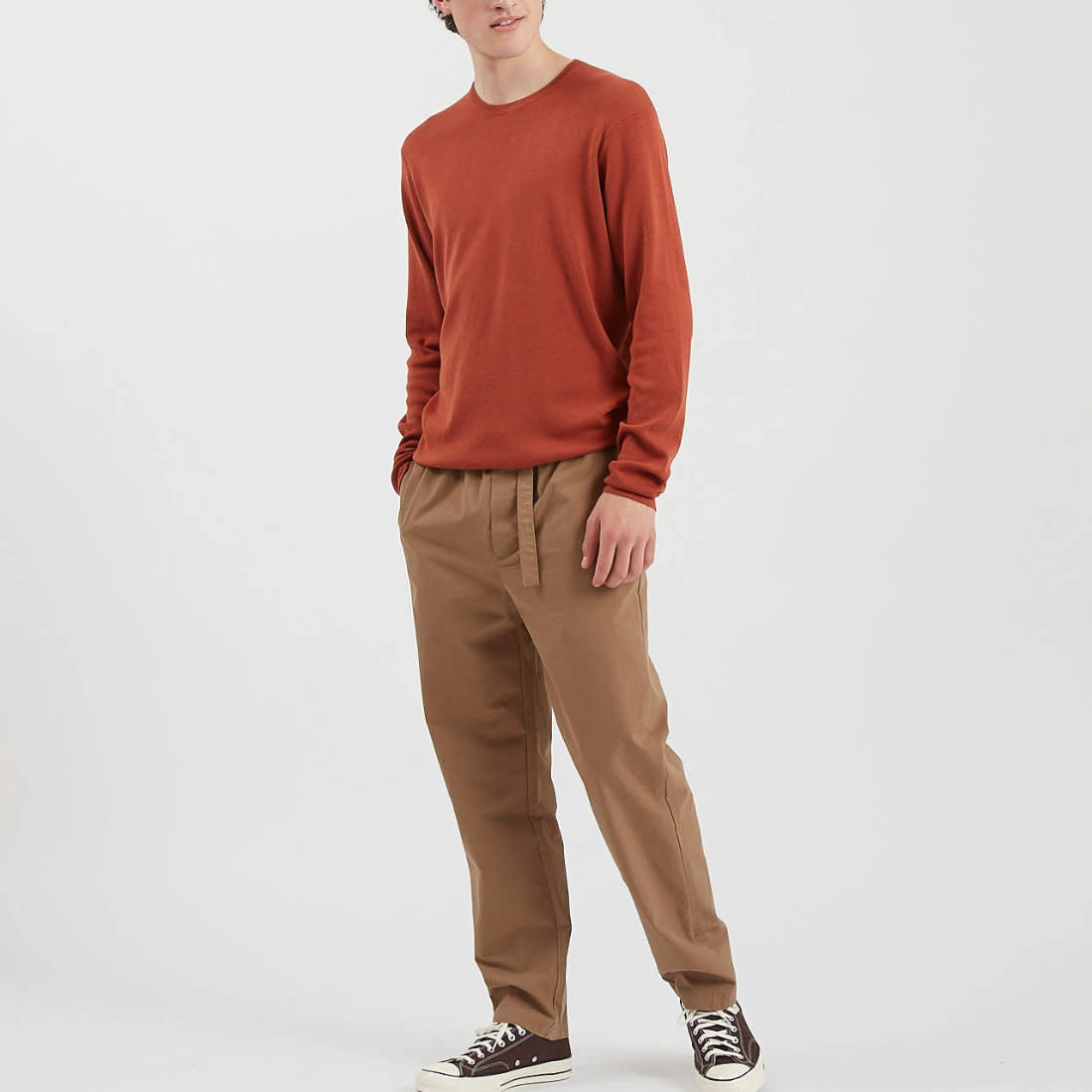 'MINIMUM Yason 9321 Jumper' in 'Arabian Spice' colour