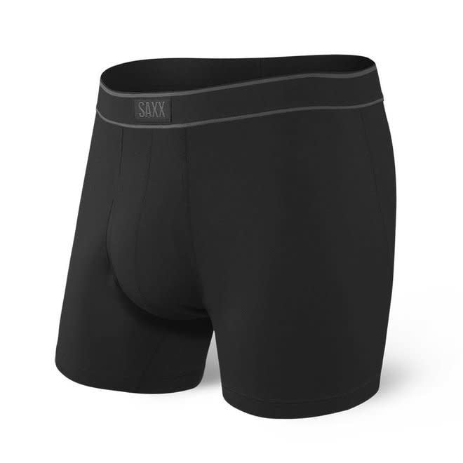 Saxx Daytripper Boxer Brief - Black Black