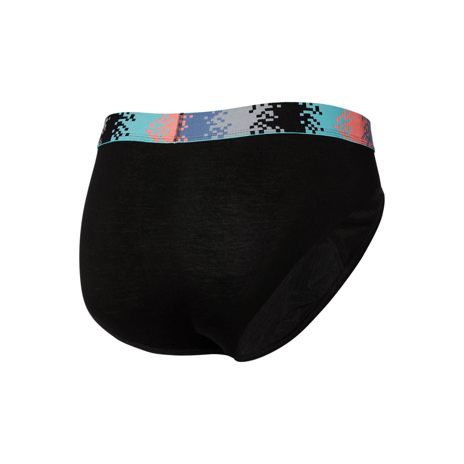 'SAXX Ultra Super Soft Brief - Tech Rec Wb' in 'Black' colour