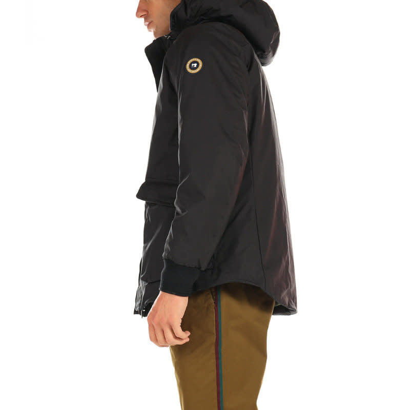 'Scotch & Soda Parka Jacket' in 'Black' colour