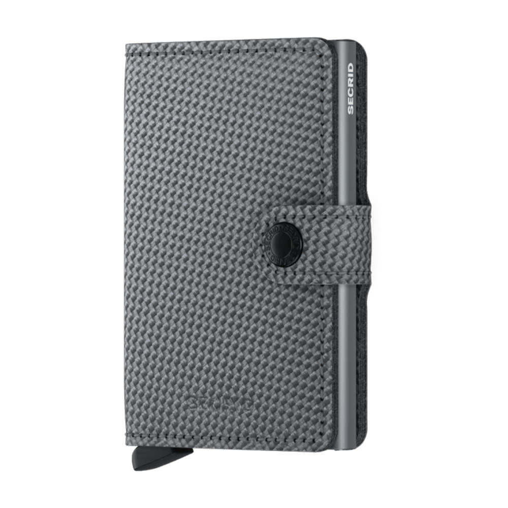 'Secrid Miniwallet - Carbon' in 'Cool Grey' colour