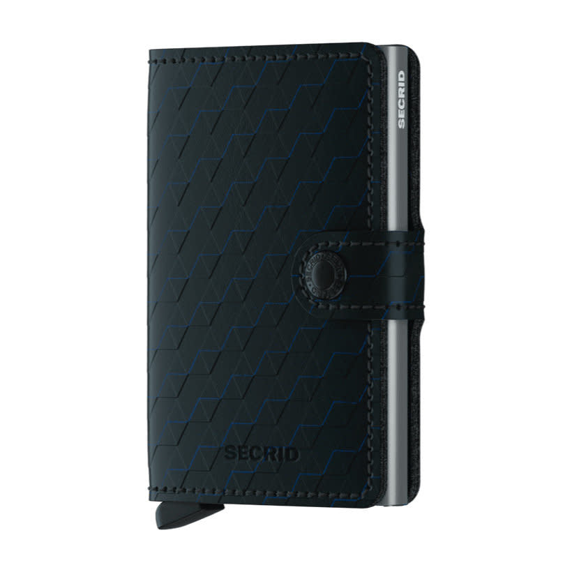 'Secrid Miniwallet - Optical' in 'Black-Titanium' colour