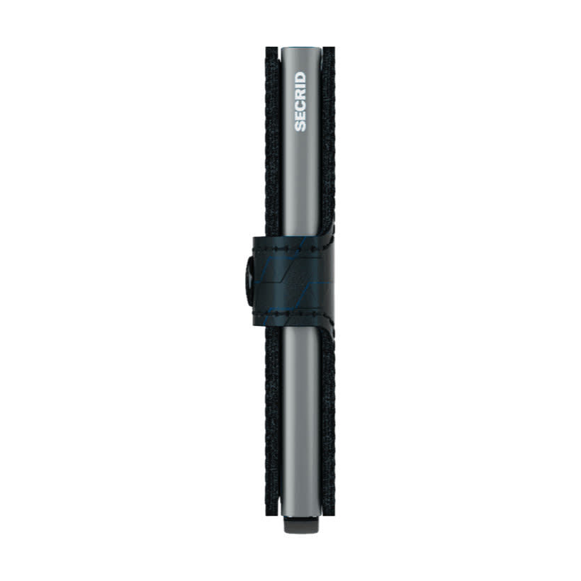 'Secrid Miniwallet - Optical' in 'Black-Titanium' colour