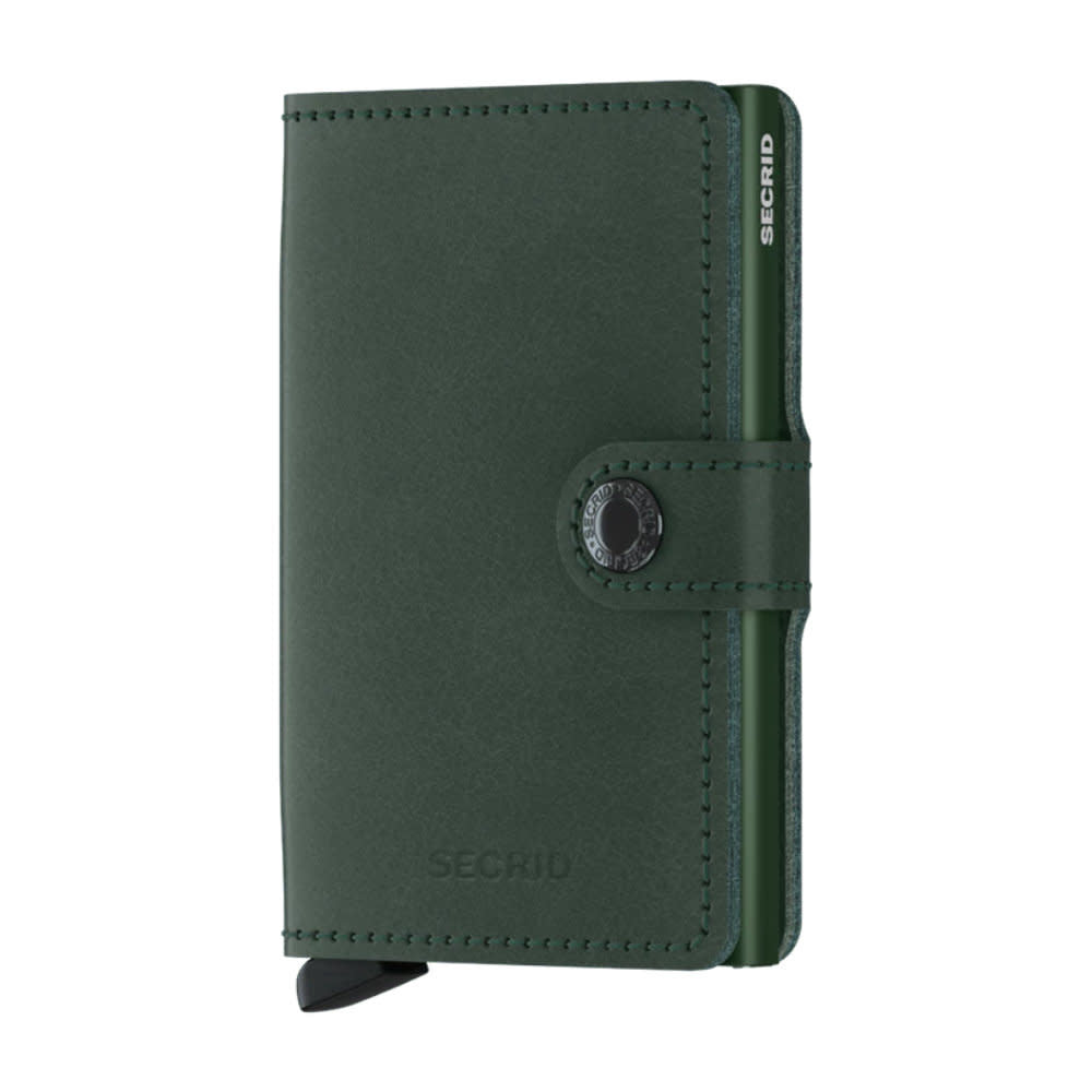 'Secrid Miniwallet - Original' in 'Green' colour